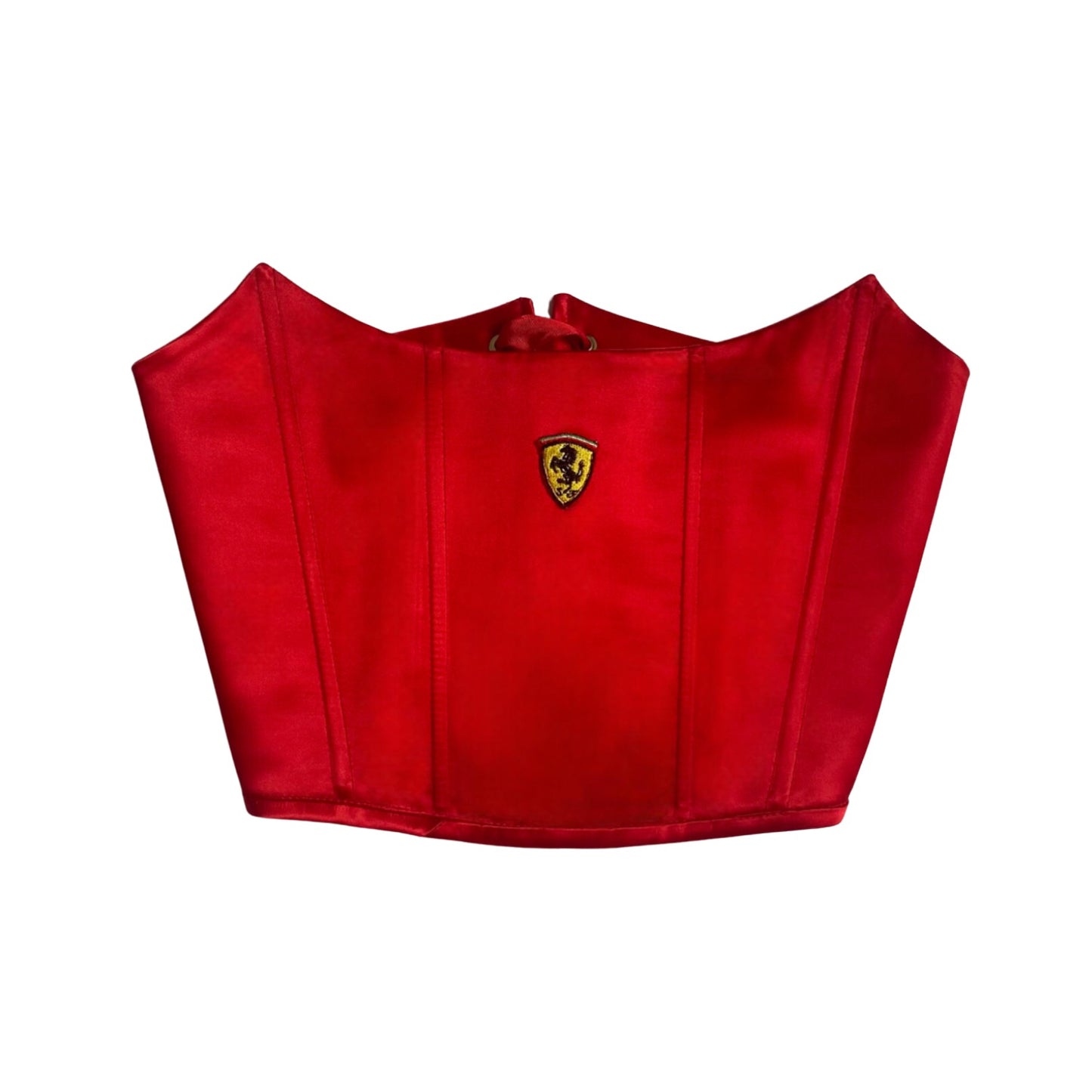 Reworked Ferrari Strapless Corset