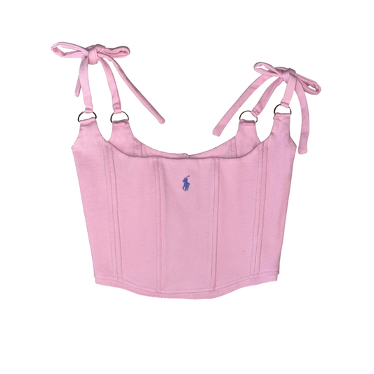 Reworked Baby Pink Ralph Lauren Corset